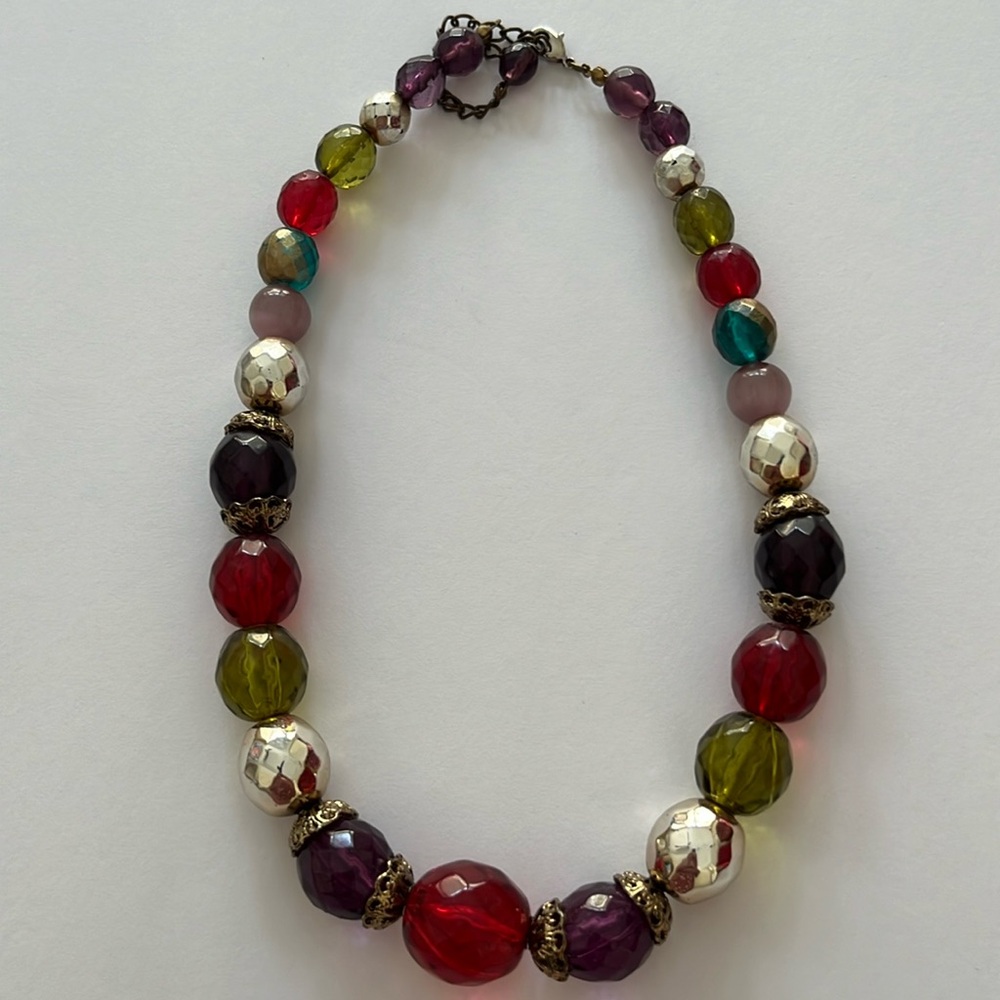 Beautiful beaded necklace!